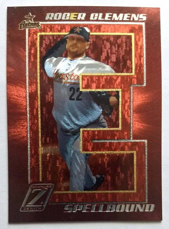 ROGER CLEMENS, 2005 DONRUSS ZENITH SPELLBOUND "E" #S-8 - Image 3 of 4