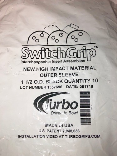 Turbo 2-in-1 Bowling Switch Grip – RED Outer Sleeve For Custom Fit & Easy Changes