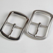 1PC 40mm 1.5" Heavy Duty Stainless Steel Single Prong Buckle for Belt Rectangle