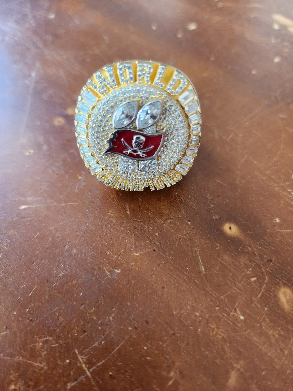 2020 Tampa Bay Buccaneers Championship Replica Super Bowl Souvenir Ring