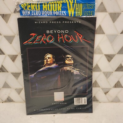 Beyond Zero Hour (Wizard Presents) # 1 Alex Ross Superman Batman Factory Sealed