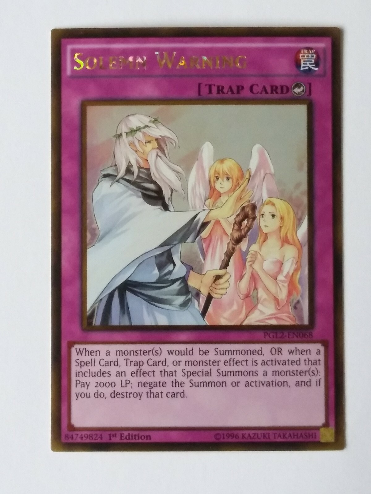 Solemn Warning DL18-EN019 Duelist League Promo for sale | eBay