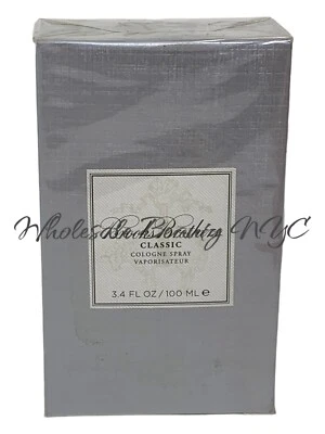 Classic by Brooks Brothers Cologne Spray for Men 3.4 Oz/100 ml New
