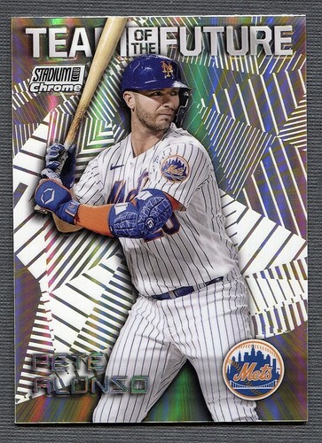 2022 Stadium Club Chrome Team of the Future Pete Alonso [Gold] #TOF-4 card