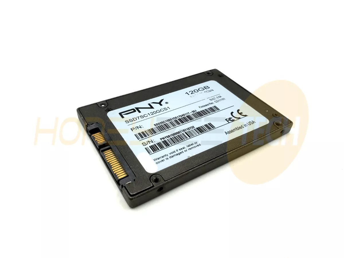 GENUINE PNY 120GB 2.5 7MM SSD SATA SOLID STATE DRIVE SSD7SC120GCS1