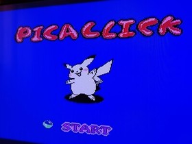  POKEMON SPECIAL ED. PICACLIK PICADANCE - RARE Famicom Famiclone Nes Cartridge