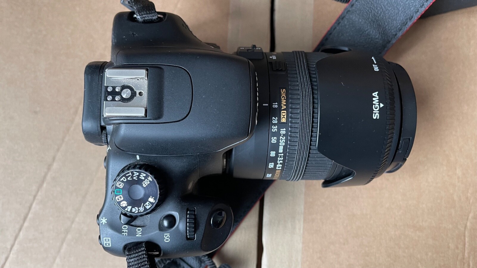 Canon EOS 550D 18.0MP Digital SLR Camera with three lenses Black eBay