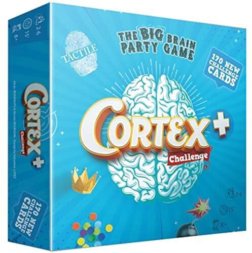 Jeu de société de réflexion Cortex Challenge Plus défi éducatif 8 ans et plus FR