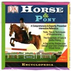 DK Horse & Pony Encyclopedia (PC-CD, 2007) Windows 95-Vista - NEW CD in SLEEVE
