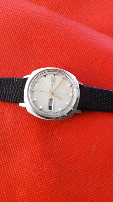 Rare Seiko 5 6119-6003 21 Jewels Silver Dial Dress Analog Men's