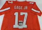 Russell Gage Signed Buccaneers Creamsicle Jersey (JSA COA) / Tampa Bay Receiver — photo 2