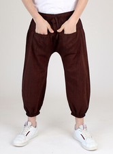 Inlzdz Mädchen Pluderhose Lang - Bequeme Haremshose Mit Gummizug Für Sommer & Freizeit