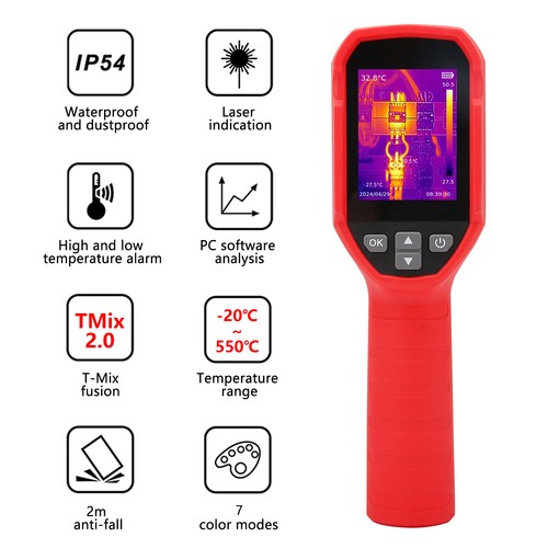 UTi160S Infrared Thermal Imager 160x120 Pixels -20℃~550℃ PC Software LED Light - Picture 3 of 10