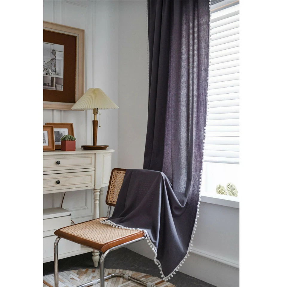 Cortina Boho para Salón Dormitorio Ventana Cortina Un Panel Decoración del Hogar Foto 4 de 4