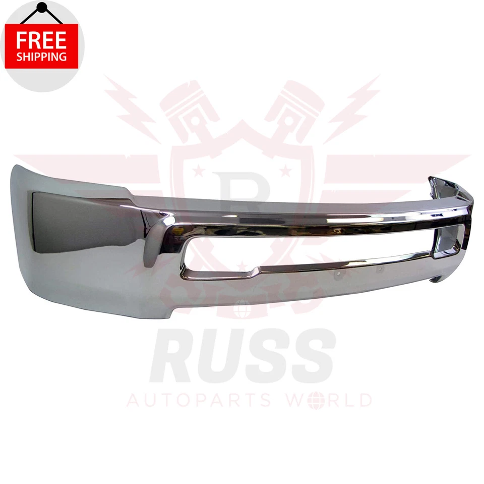 New Front Bumper Chrome Steel Fits 2010-2018 DODGE RAM 2500 RAM 3500 CH1002391 — 第 3/4 张图片