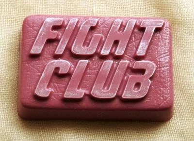 Handmade Soap Bar FIGHT CLUB - Luxury, Novelty, Gift, Great Bathroom Accessory.
