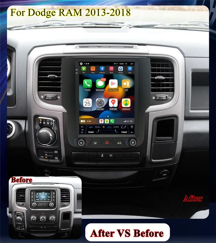 9,7" Android13 4+32G Autoradio Radio Navi GPS für Dodge RAM 1500 2500 3500 4500 - Bild 8 von 16