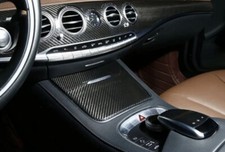 F&uuml;r Mercedes Benz S Klasse W222 2014-2020 echt Carbon Kohlefaser Innenraum