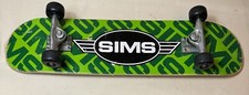 Vintage Sims Gull wings Skateboard Deck W/ Mongoose Trucks