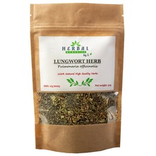 Lungwort Tea Dried Herb (Pulmonaria Officinalis) Lungs Support Miodunka
