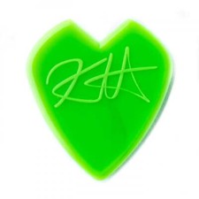 Jim Dunlop Kirk Hammett Signature Jazz III Neon Green Guitar Picks, 6-Pack