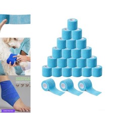 Self Adhesive Bandage Wrap 2 Inch 5 Yards 24 Count Cohesive Tape Tattoo Grip