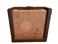 Vintage Silvertone 1451 Tube Guitar Amplifier Sears Roebuck 1950s/60s Untested