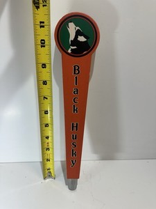 Black Husky Beer Tap Handle