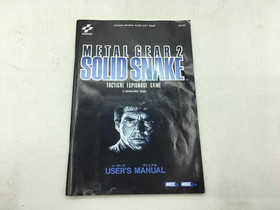Metal Gear 2 Solid Snake MSX2 MSX2+ Konami CIB Boxed Manual Tested Working Good