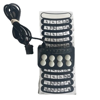 Permobil ICS Switchbox Power Seat Control Keypad #315630