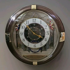 Seiko Melodies In Motion Wall Clock Model QXM111GRH The Beatles Edition Working