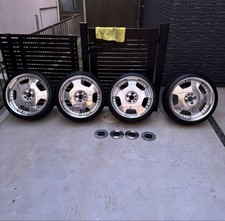 Jdm Rare Work Euroline 18pcd100 4h.5h No Tires