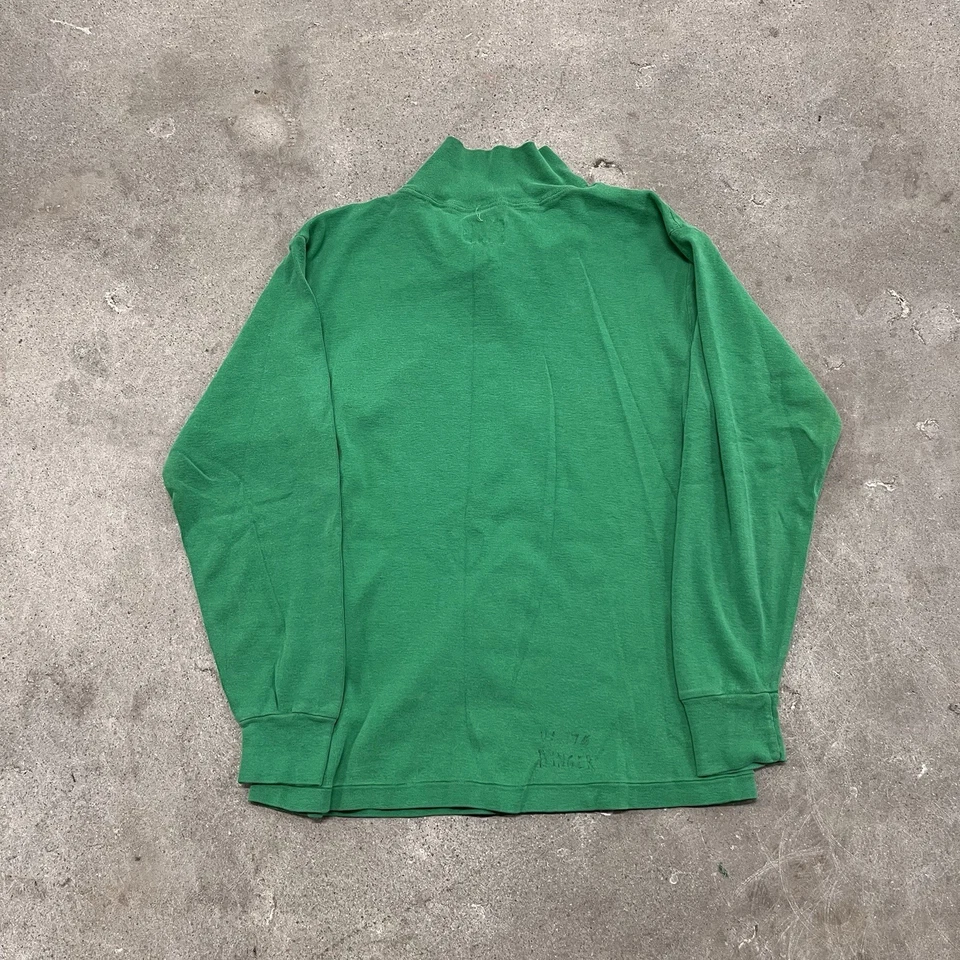 USN Portaaviones Cubierta de Vuelo Tripulación Jersey Verde L Catapulta Soporte Plantilla Foto 4 de 4