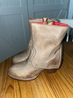 Bed Stu Boots Cobbler Series IRIS Rustic Leather Womens Ankle Boots Sz 6 NWT - Image 1 of 4