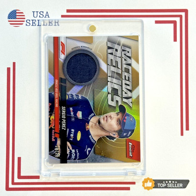 2024 Topps Finest Formula 1 F1 SERGIO PEREZ Raceday Relics GOLD 25/25