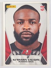 2020 Panini NFL Sticker & Card Collection Ke'Shawn Vaughn #96 Buccaneers Rookie. rookie card picture