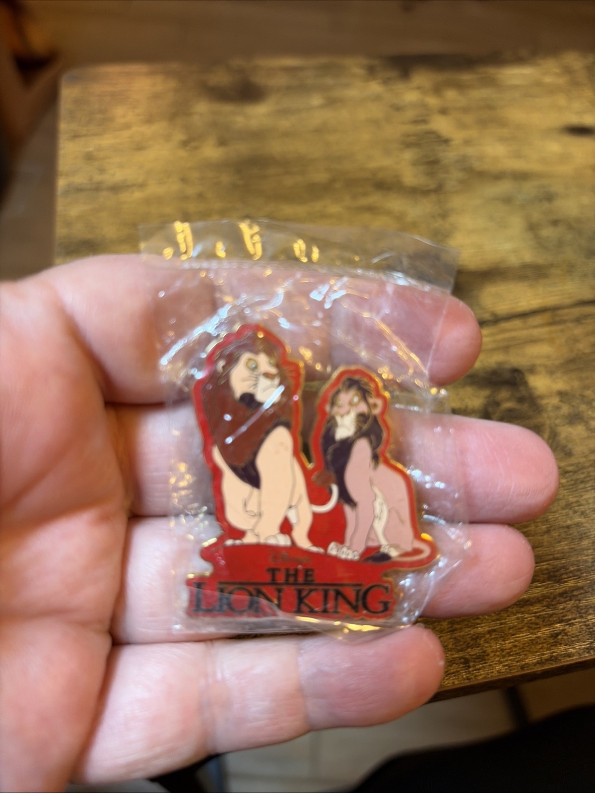 WDW - Mufasa & Scar - Lion King DVD - GWP - Cast Disney Pin 23680