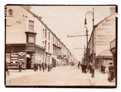STEPNEY STREET, LLANELLY: Verlagsfoto zur Herstellung von Postkarten (C92530)