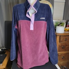 Woman's Columbia Fleece Pullover XXL