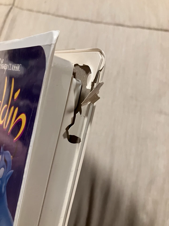 Aladdin VHS Walt Disney Black Diamond Edition - Image 4 of 4