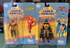 DC Super Powers Gold Flash Batman Figure McFarlane 40th Anniversary Edition