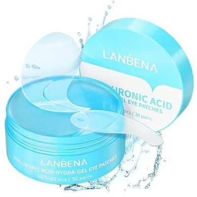 LANBENA Hyaluronic Acid Hydra-Gel Eye Mask Sheet - 30 pairs/60 pcs