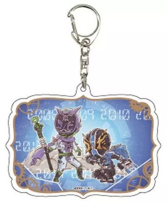 Kamen Rider ZiO Woz & Gates Acrylic Keychain Dicut 65x65mm