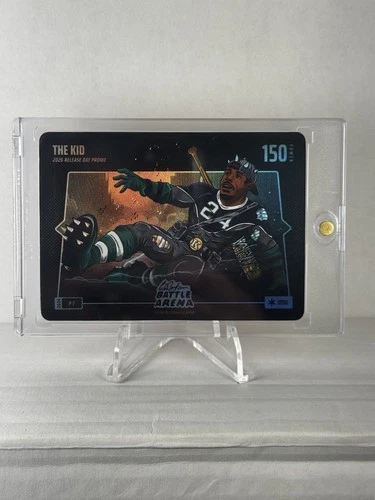 KEN GRIFFEY JR. “The Kid” 2026 Bo Battle Arena Release Day Promo Steel FOIL SSP