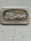 The Stagecoach Madison Mint Silver Bar 1 Ounce .999