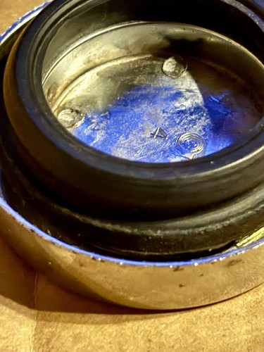 1960-1966 Chevrolet Chevy Truck Center Horn Cap Button - Foto 5 di 5