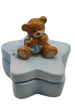 GUND Baby's First Keepsake Box Blue Retired