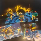 Lego 6195 Aquazone  Aquanauts Neptune Discovery Lab w/Instructions + Lego 6125