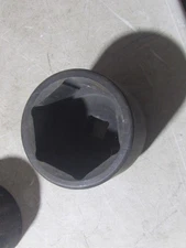 USED Grey Pneumatic 4108R 1" Drive 3-3/8" 6-Point Impact Hex Socket