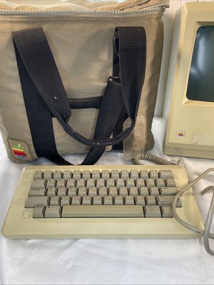 Apple Macintosh 512K Vintage Computer With Original Keyboard